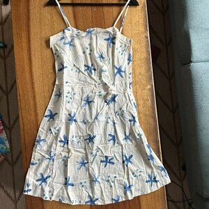 Marni | White and Blue mini dress